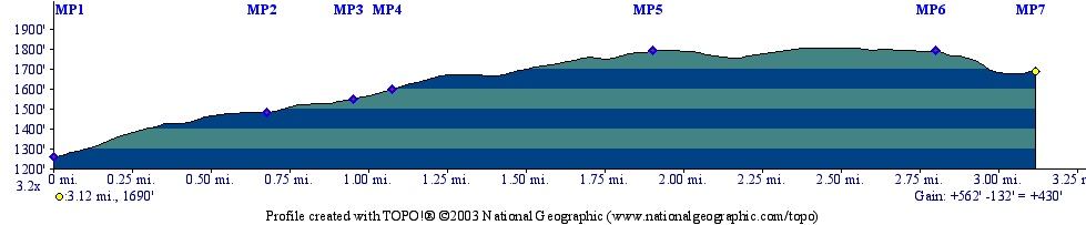 Morgan Pond Elevation